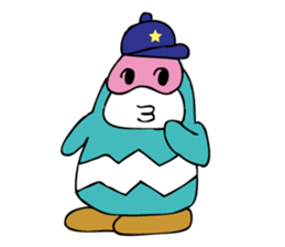 Go for it Flightless bird sticker #13320505