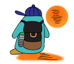 Go for it Flightless bird sticker #13320511