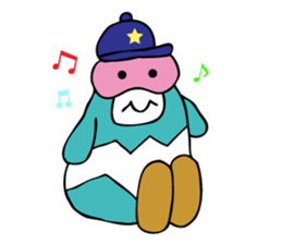 Go for it Flightless bird sticker #13320518
