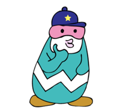 Go for it Flightless bird sticker #13320519