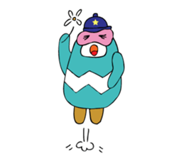 Go for it Flightless bird sticker #13320521