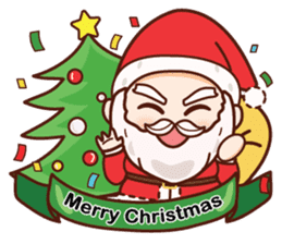 Santa Claus is coming sticker #13320726