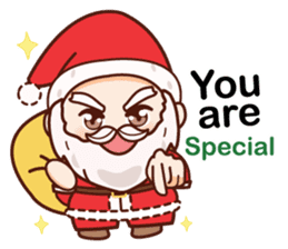 Santa Claus is coming sticker #13320730