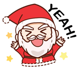 Santa Claus is coming sticker #13320731