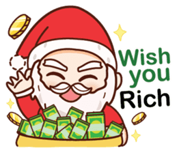 Santa Claus is coming sticker #13320732