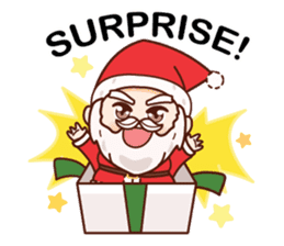 Santa Claus is coming sticker #13320734