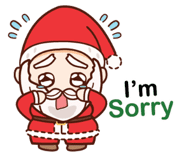 Santa Claus is coming sticker #13320735