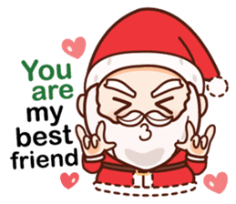 Santa Claus is coming sticker #13320736