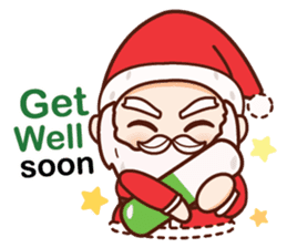 Santa Claus is coming sticker #13320738