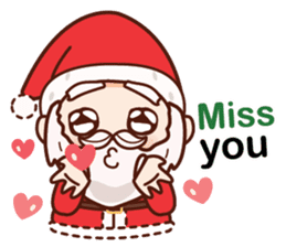 Santa Claus is coming sticker #13320739