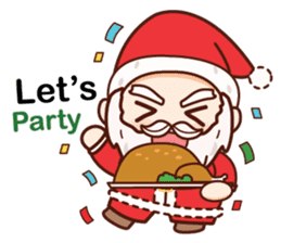 Santa Claus is coming sticker #13320740