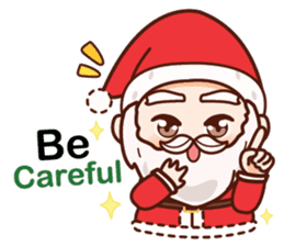 Santa Claus is coming sticker #13320741