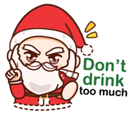Santa Claus is coming sticker #13320742