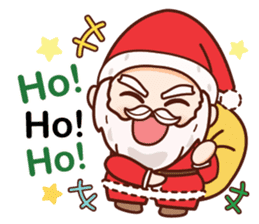 Santa Claus is coming sticker #13320744
