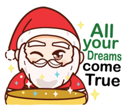 Santa Claus is coming sticker #13320745