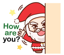 Santa Claus is coming sticker #13320746