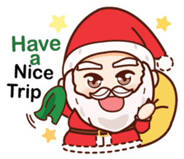 Santa Claus is coming sticker #13320750