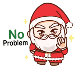 Santa Claus is coming sticker #13320752