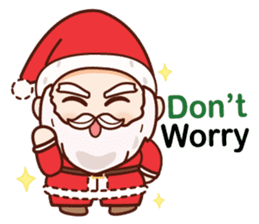 Santa Claus is coming sticker #13320753