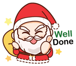 Santa Claus is coming sticker #13320758