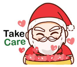 Santa Claus is coming sticker #13320760