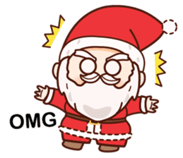 Santa Claus is coming sticker #13320761