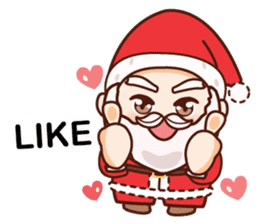 Santa Claus is coming sticker #13320762