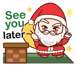 Santa Claus is coming sticker #13320765