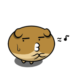 Ball dog! sticker #13320928