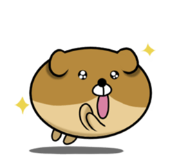 Ball dog! sticker #13320929