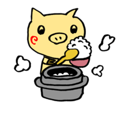 Mr.buu of pig sticker #13321421