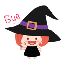 Wikie - A little witch sticker #13322080