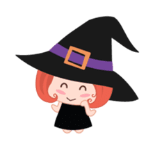 Wikie - A little witch sticker #13322109