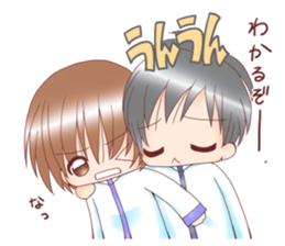 Otokonoko Atsumemashita2 sticker #13322234