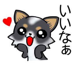 Two colors of puppies! sticker #13323016