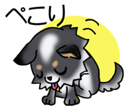 Two colors of puppies! sticker #13323031