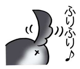 Two colors of puppies! sticker #13323034