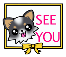 Two colors of puppies! sticker #13323044