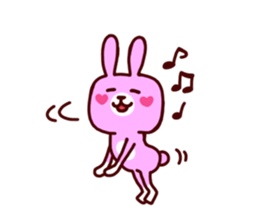 A little friend's rabbit sticker #13323270