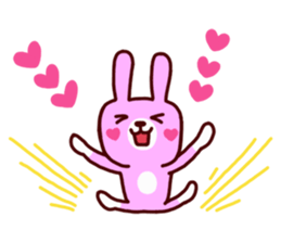A little friend's rabbit sticker #13323280