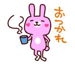 A little friend's rabbit sticker #13323284