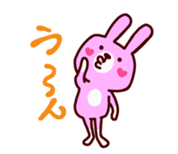 A little friend's rabbit sticker #13323287