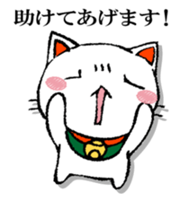 The cat which isn't caused sticker #13323723