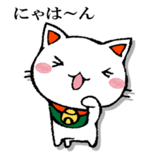 The cat which isn't caused sticker #13323729