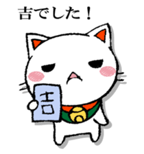 The cat which isn't caused sticker #13323745