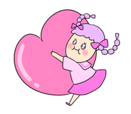 happy life of strange girl sticker #13323912