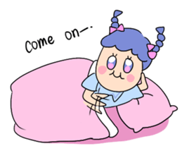 happy life of strange girl sticker #13323920