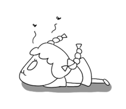 happy life of strange girl sticker #13323923