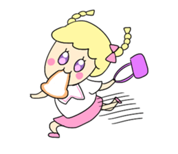 happy life of strange girl sticker #13323925