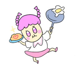 happy life of strange girl sticker #13323929